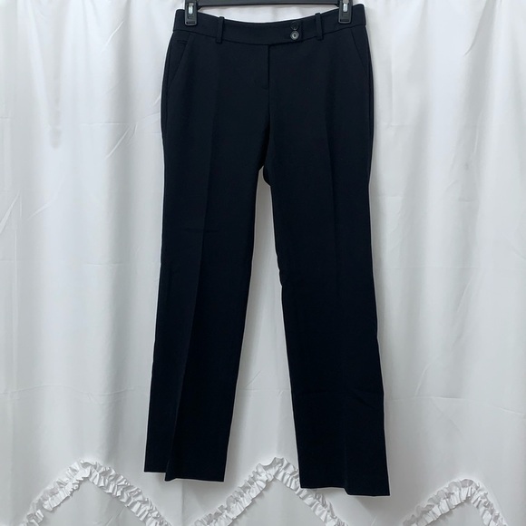 Women’s Loft Navy Trousers Size 4 EUC - Picture 1 of 8